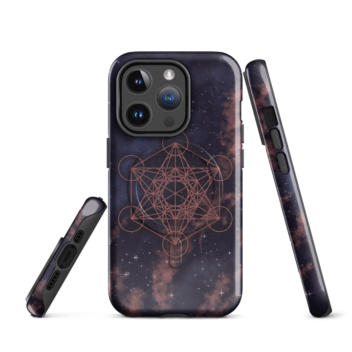 Sacred Geometry Metatron's Cube - MagSafe Tough Case (iPhone) product image (3)