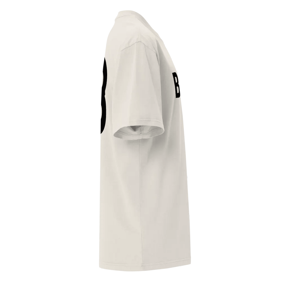 BUIII Originals Logo Premium Oversized T-shirt - Bone product image (12)