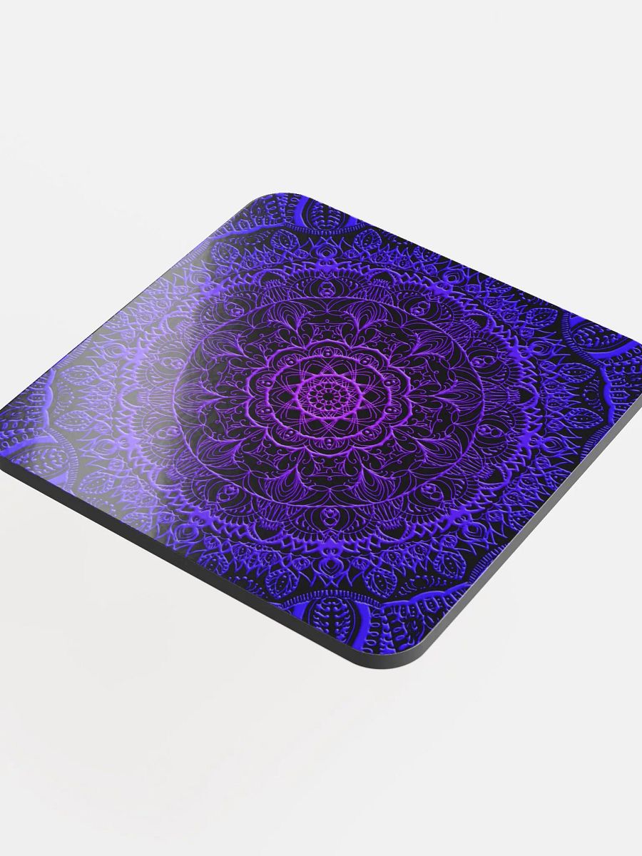 Mandala Magic Glossed Cork Coaster product image (4)