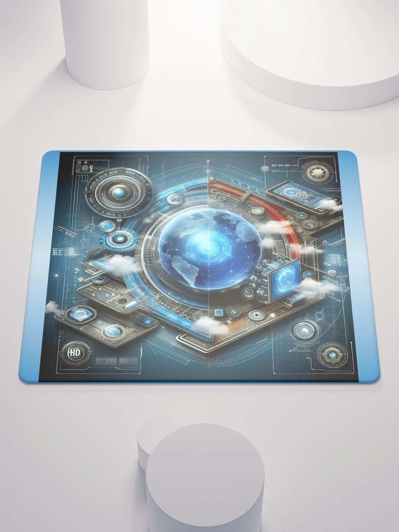 Technology high details design with attractive colour-Gaming mouse pad product image (1)