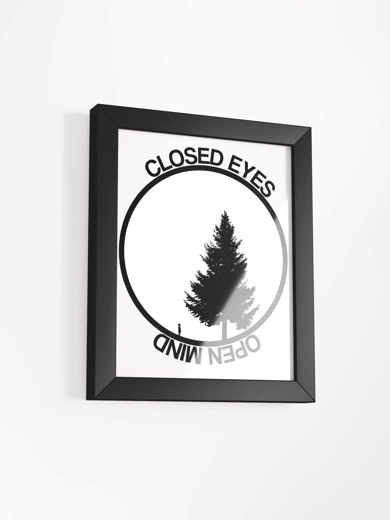 Closed Eyes, Open Mind (Framed Poster) product image (12)