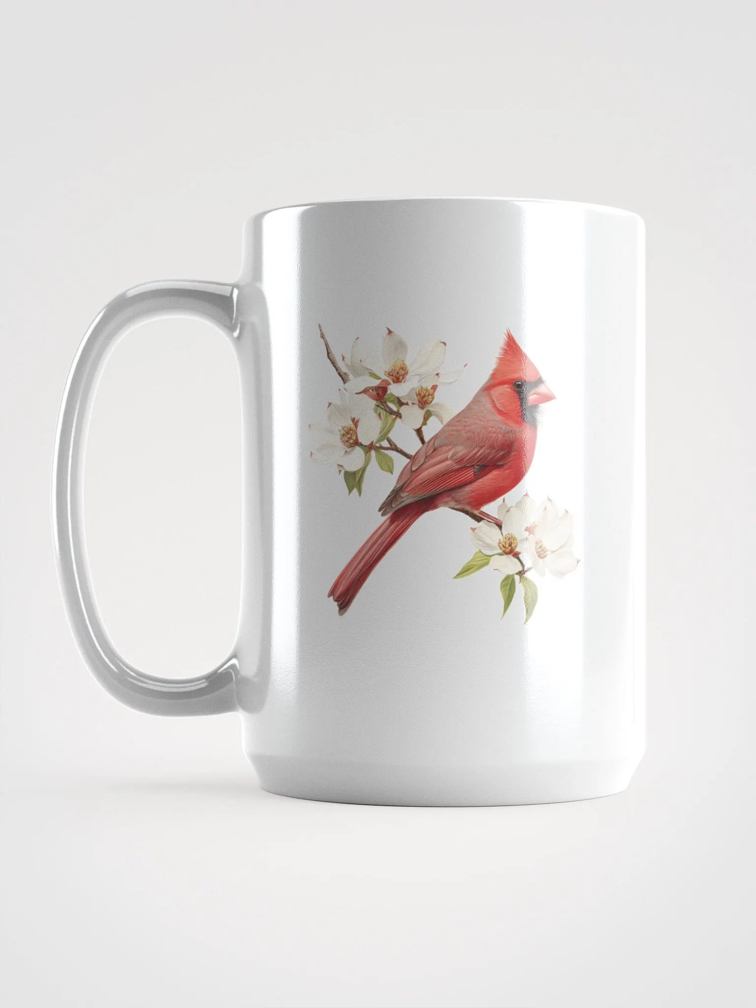 Cardinal Crest White Glossy Mug - 15 oz. product image (6)