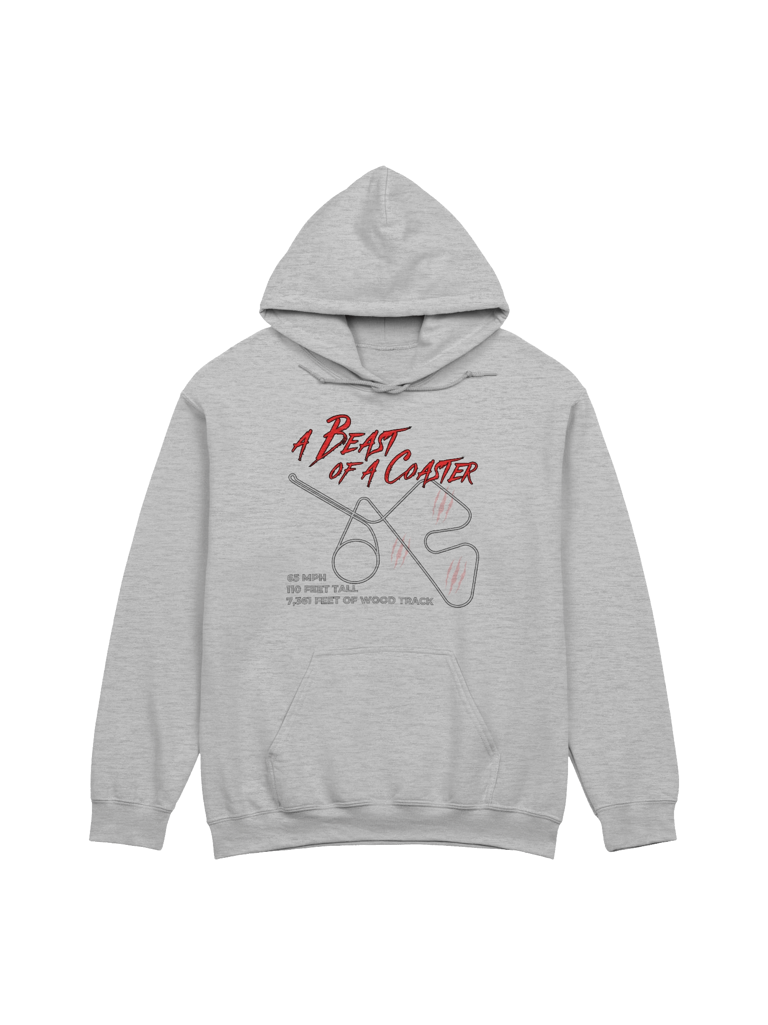 Beast of a Coaster Unisex Hoodie product image (4)
