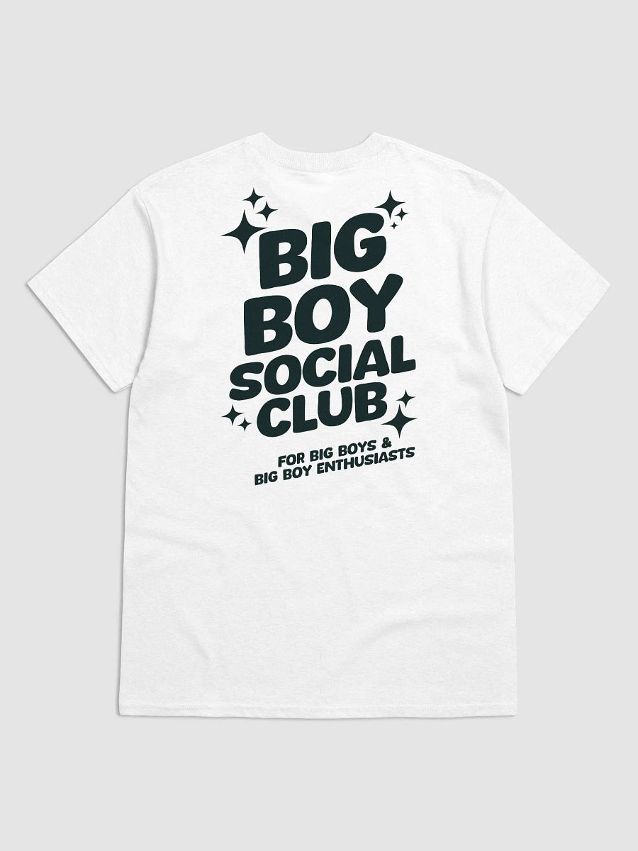 Big Boy Social Club T-Shirt (Black Text) product image (2)
