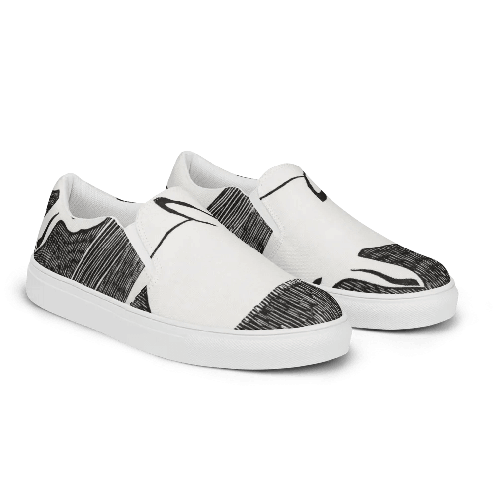 Premium White Men's Slip-On Shoes n. 18 product image (2)