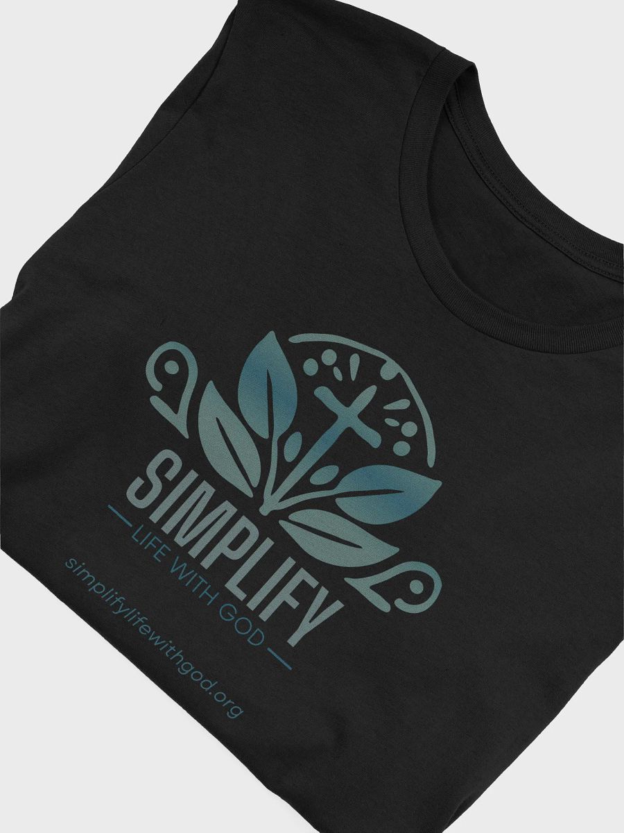 Simplify Life With God T-Shirt – Bella+Canvas product image (5)