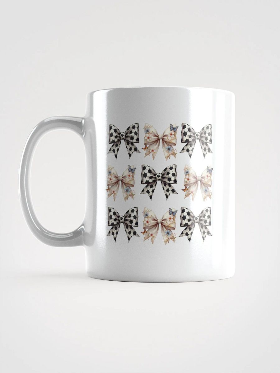 Spring Bows Soccer Butterfly Garden Mug product image (1)