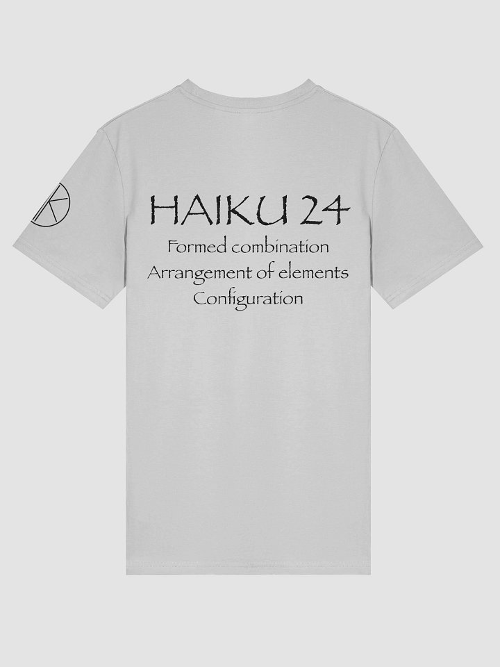 HAIKU 24 ORGANIC UNISEX TEE product image (2)