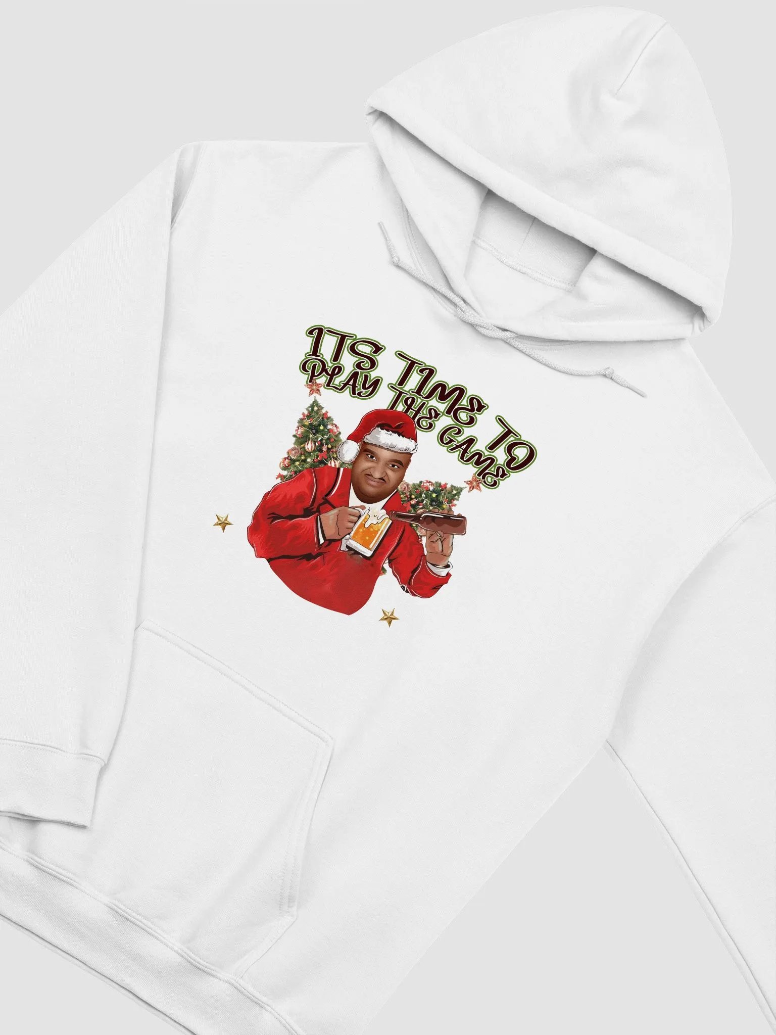 Time To Play The Game White Christmas Hoodie product image (4)