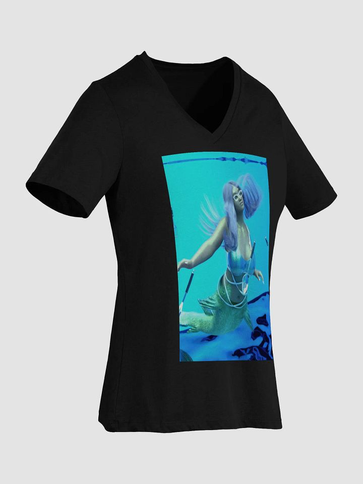 Mermaid Magic Women's Relaxed V-Neck T-Shirt product image (5)