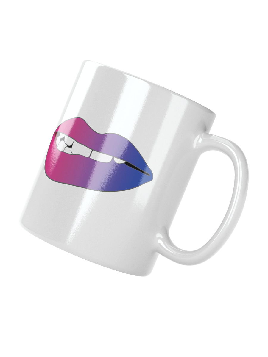 Bisexual Pride Gradient Biting Lips Mug product image (2)