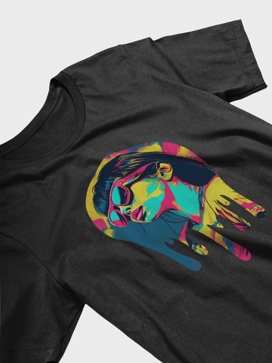 Pop Art Girl Drip T-Shirt #550 product image (2)