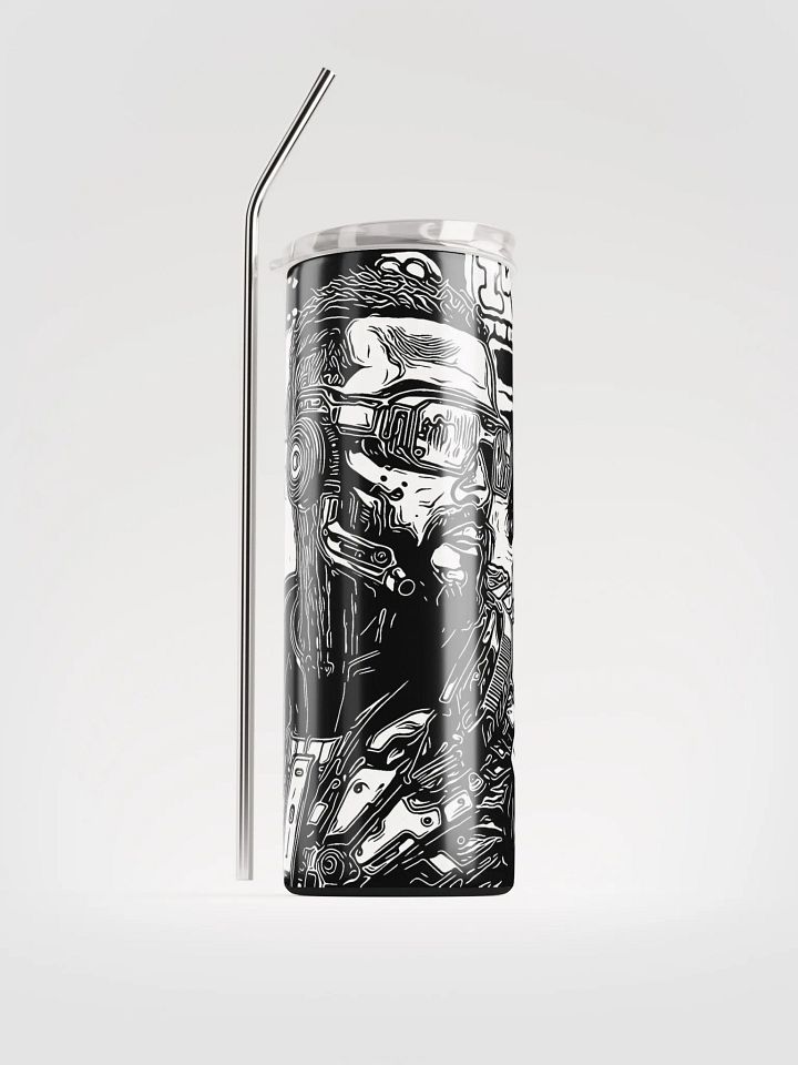 Cyber-Soldier Stainless Steel Tumbler product image (1)