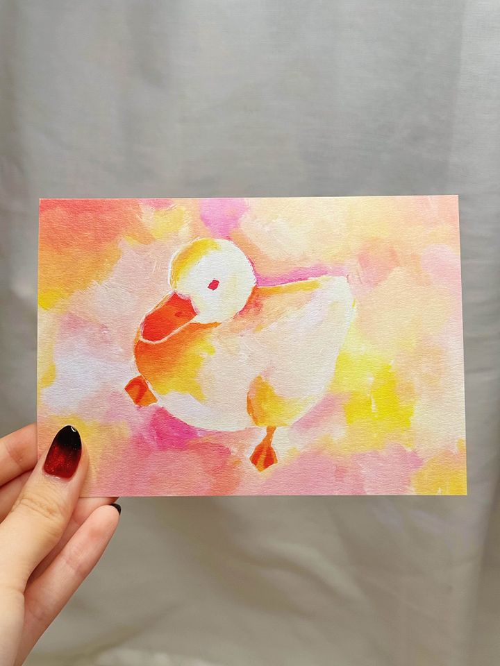 Paint Duckie Postcard product image (2)
