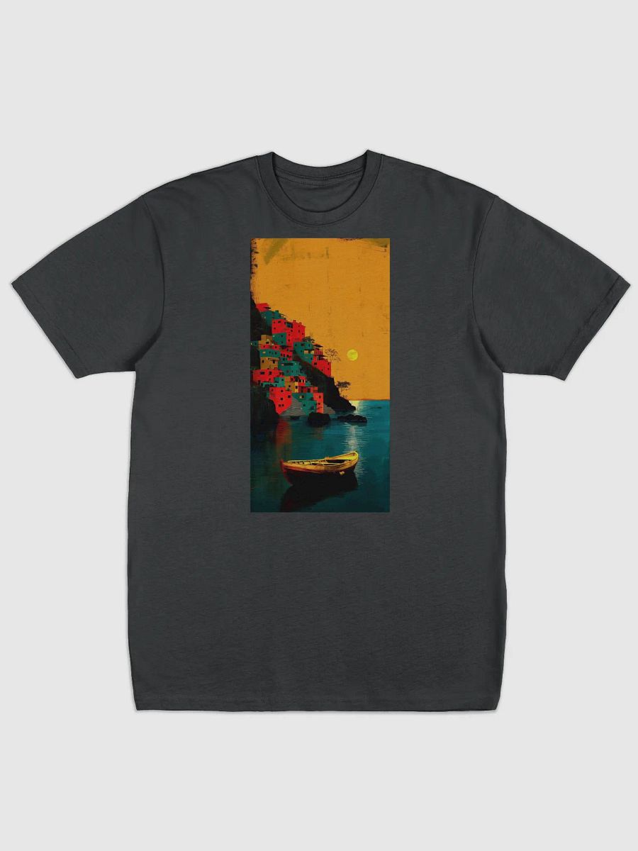 Coastal Village Sunset Men's Tee product image (1)