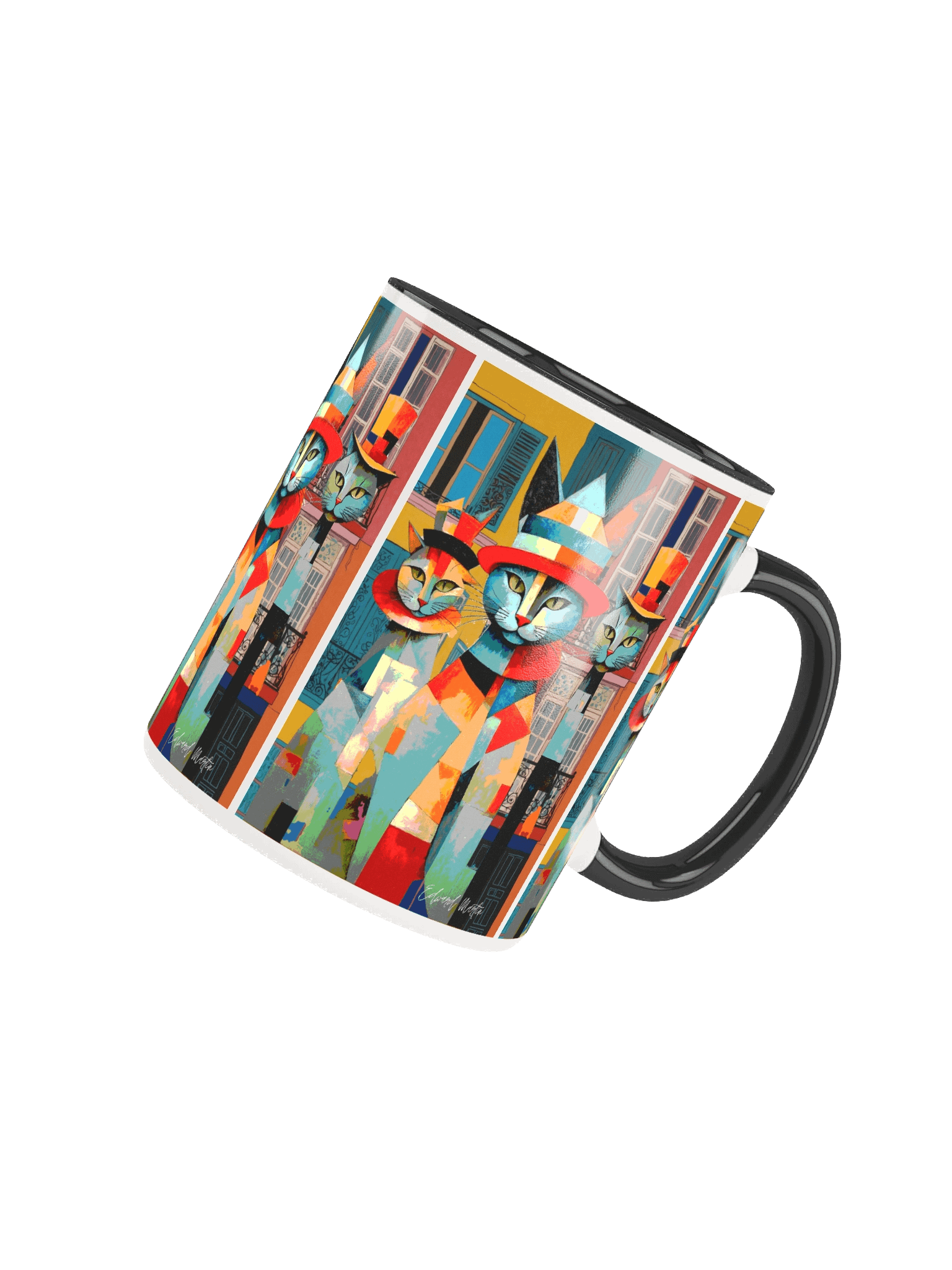 Kewl Kats by Edward Martin Ceramic Mug product image (45)