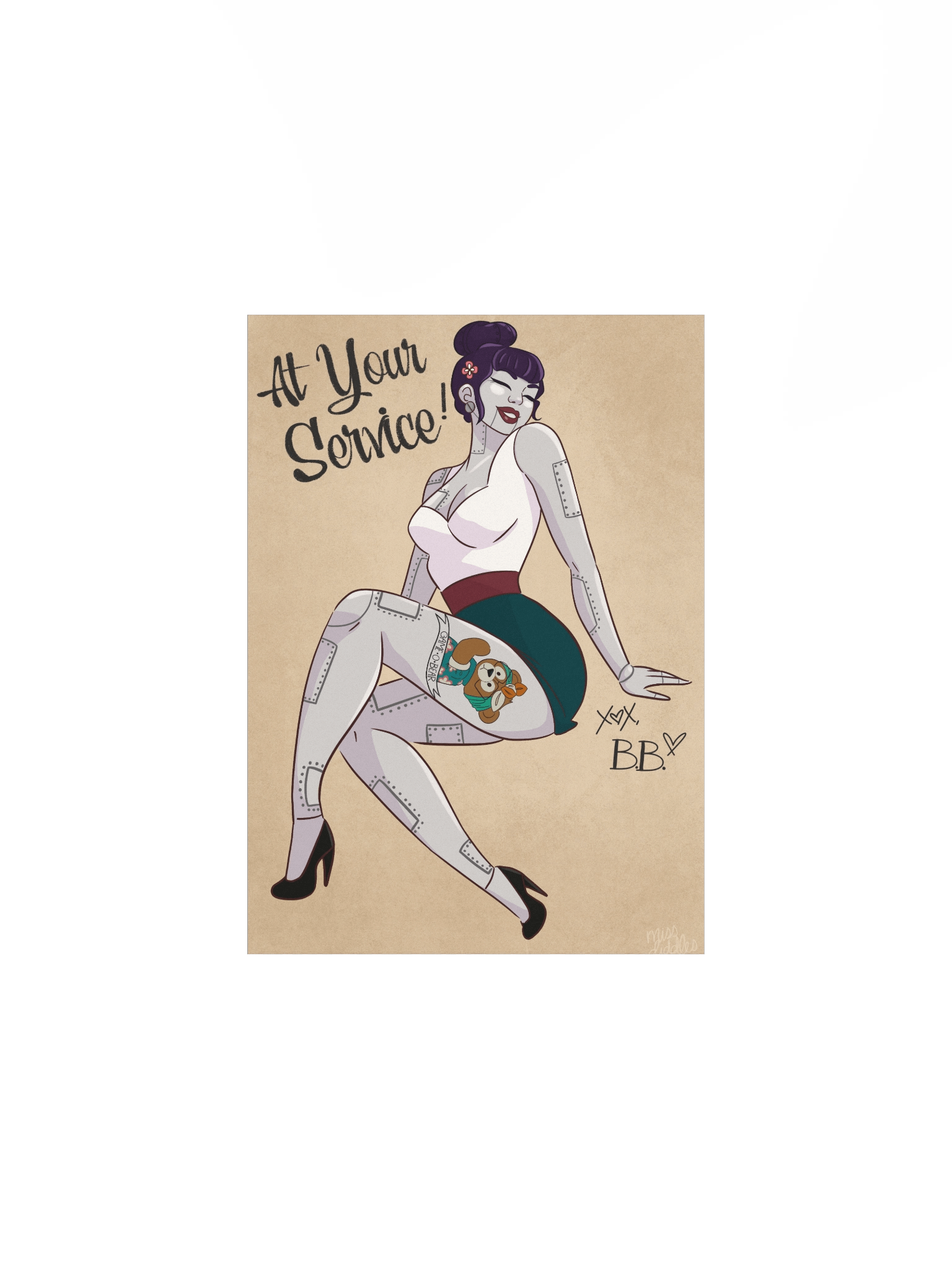 Pin Up BB Poster product image (1)