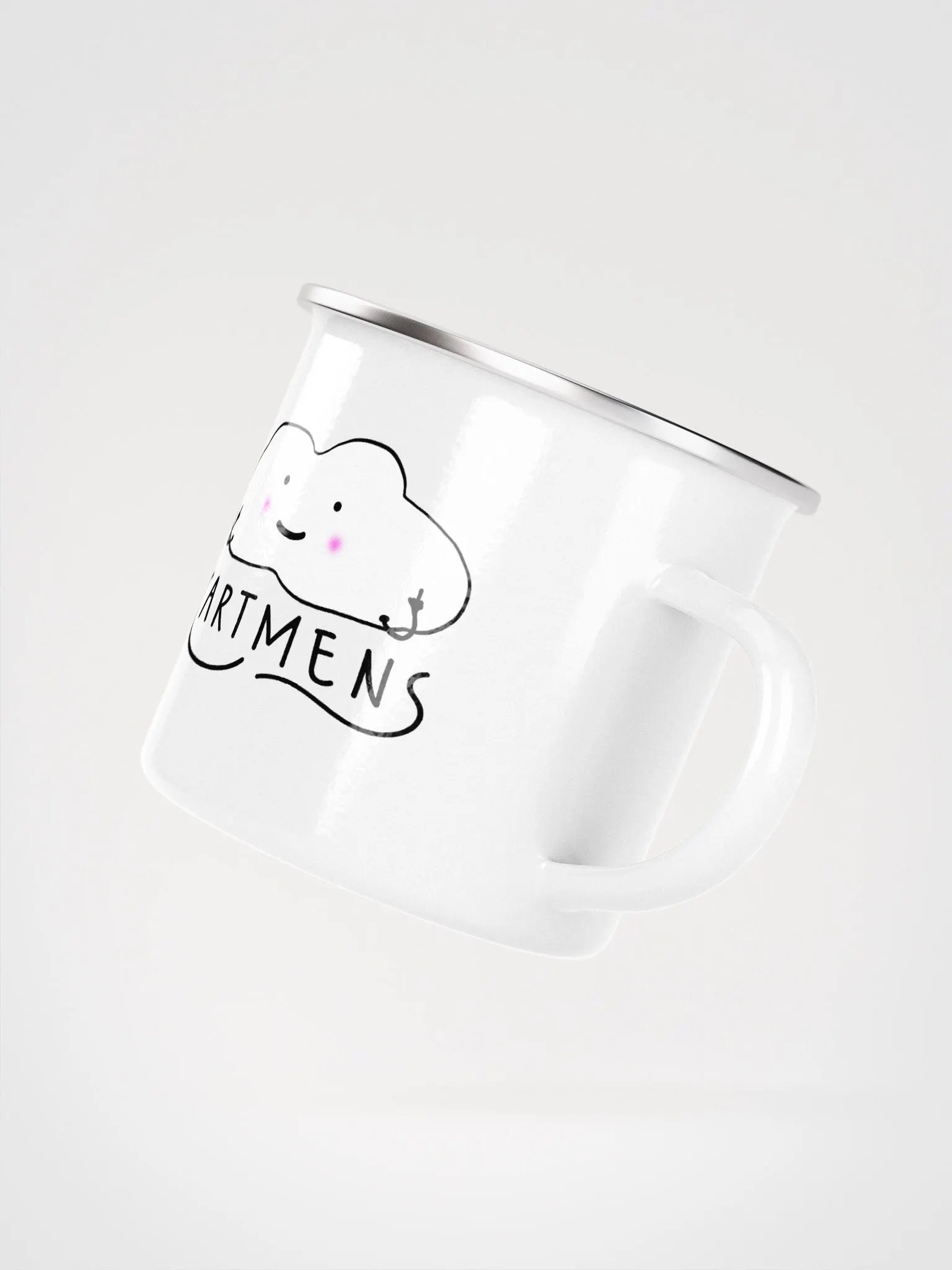 FUCKING CLOUD - ENAMEL MUG product image (3)