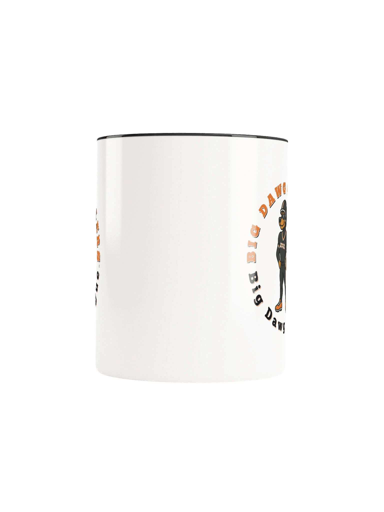 WooferMutter™ Ballers Be Ballin Football Mug - Doberman product image (3)