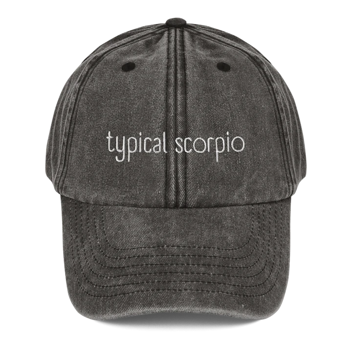 Typical Scorpio Vintage Wash Dad Hat product image (1)