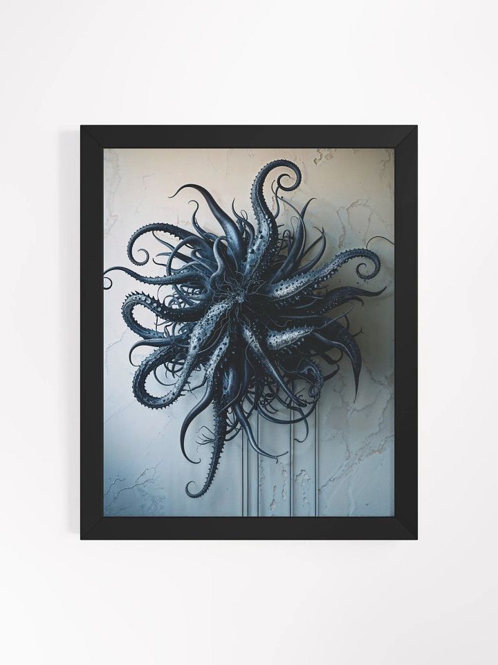 The Crawling Wall Framed Print product image (2)