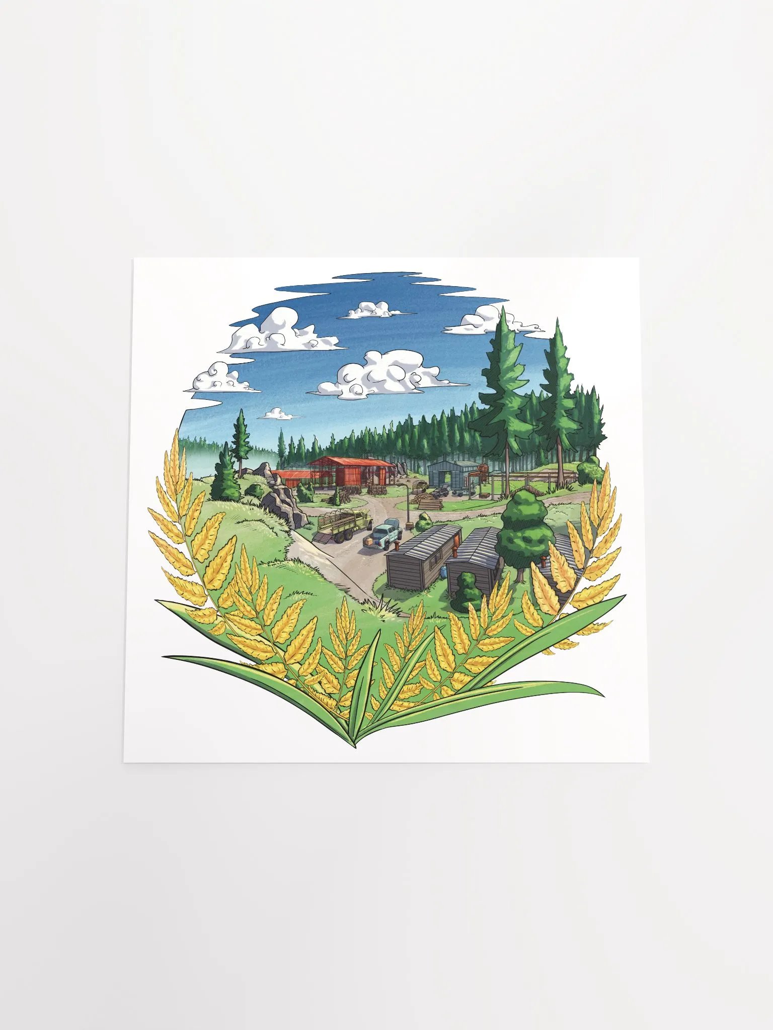 Sawmill Poster Print product image (4)