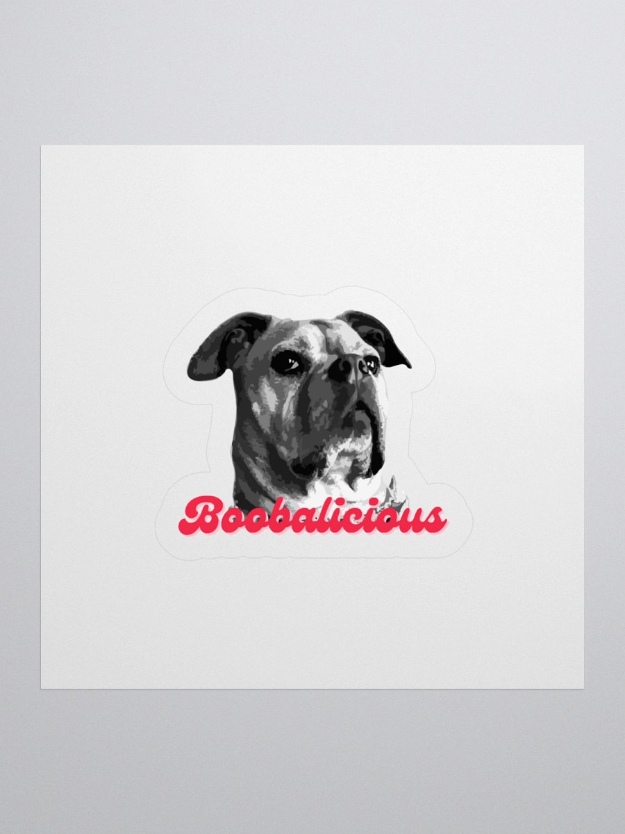 Boobalicious Boo Kiss Cut Stickers product image (2)
