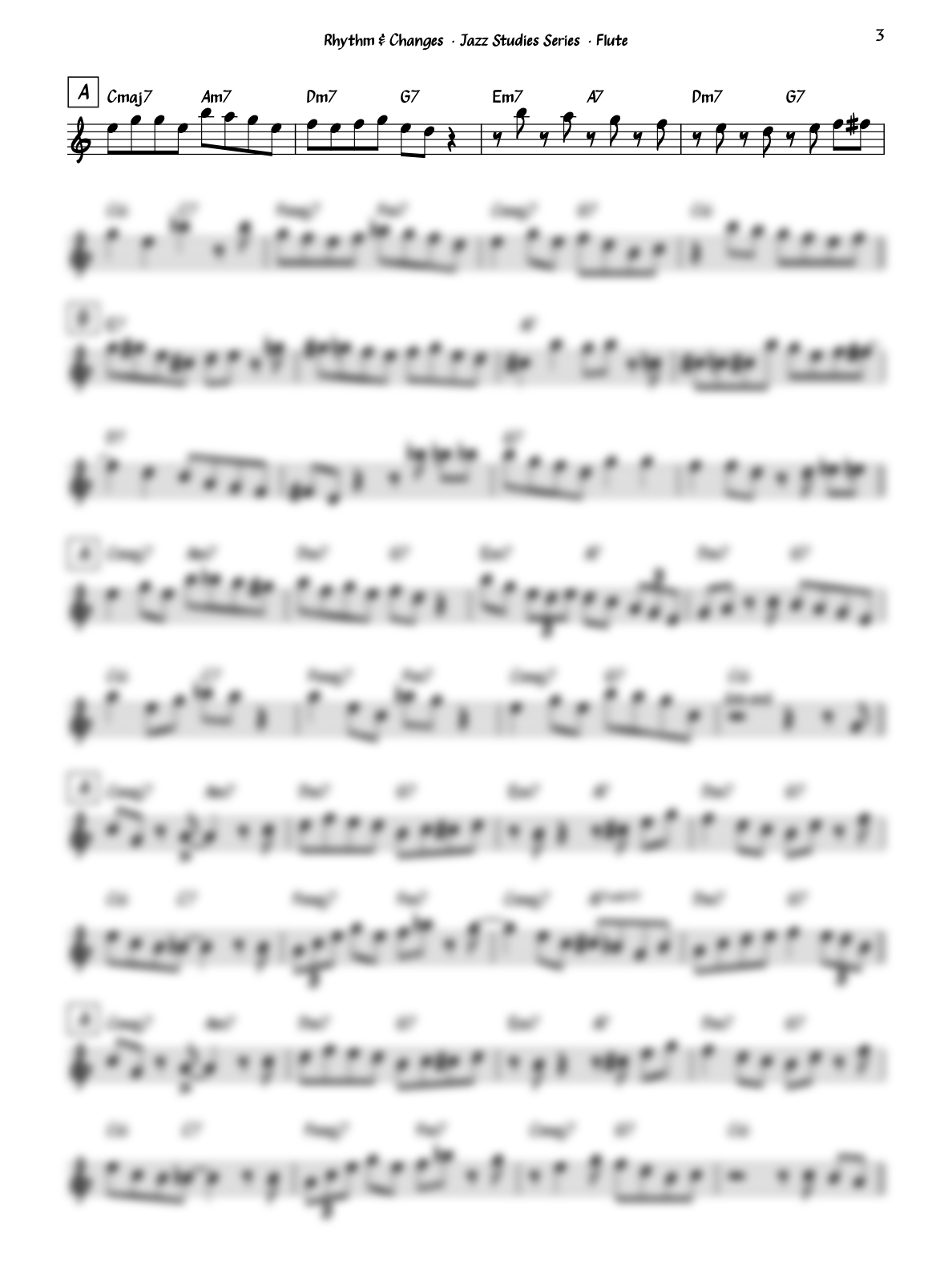 Rhythm and Changes - Flute product image (3)