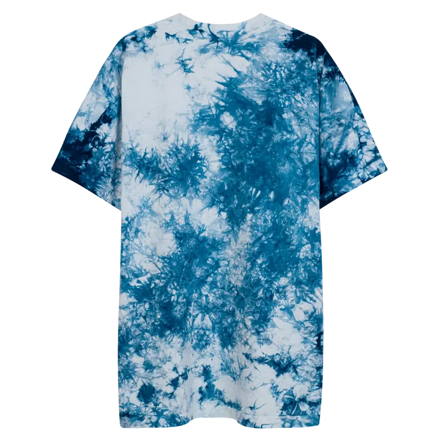 Midnight Roses Wolf Embroidered Tie-Dye Tee product image (5)