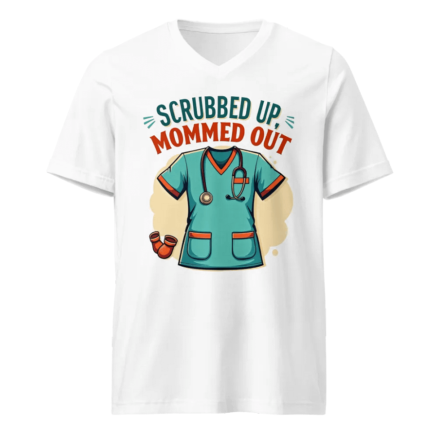 Mom med Out Medic V-Neck Tee product image (5)