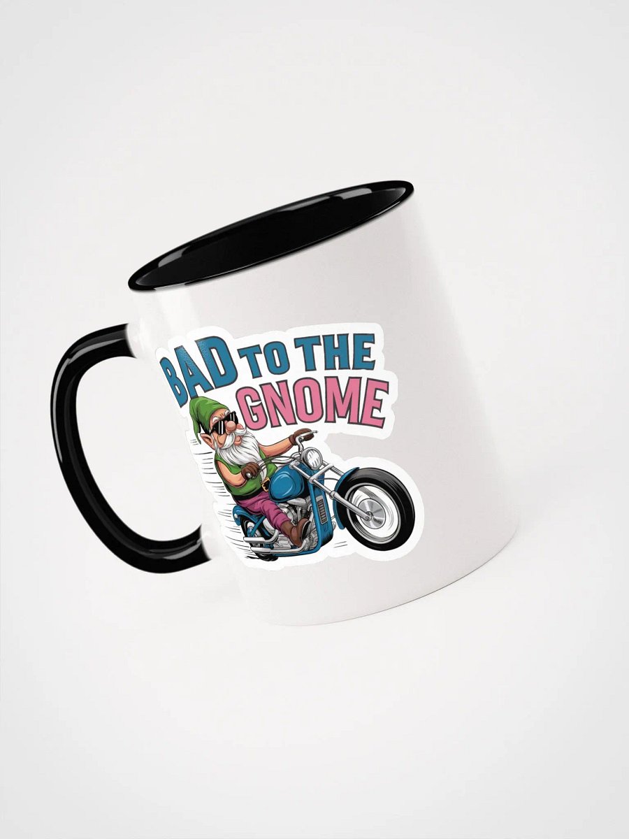 Bad to the Gnome Mug with Color Inside product image (4)