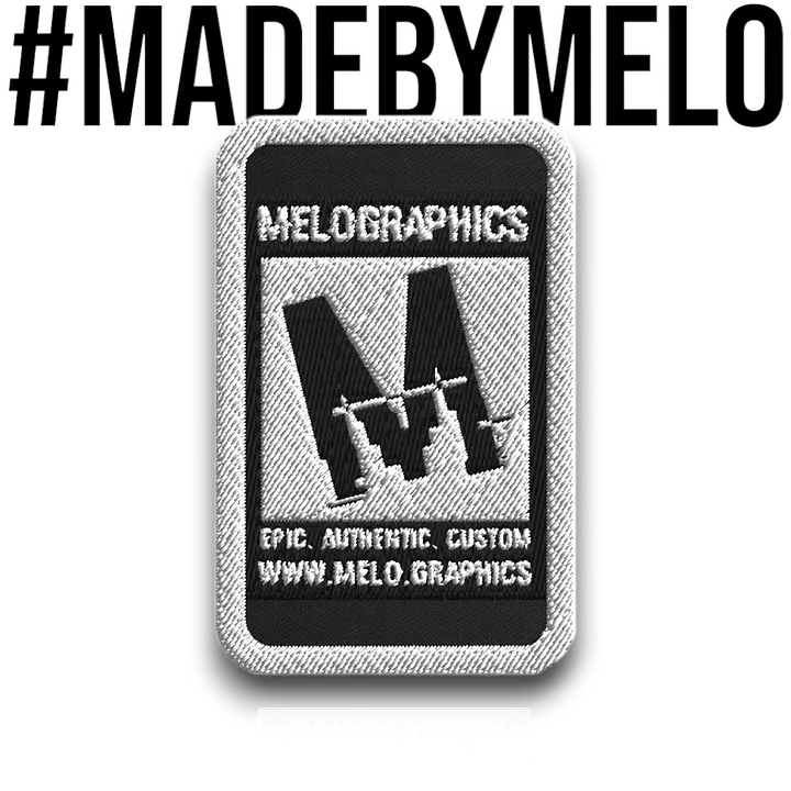 Rated M for MELO - Embroidered Patch | #MadeByMELO product image (1)