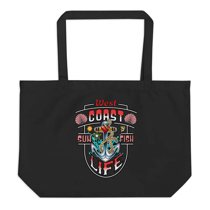 West Coast Life Emblem Tote Bag product image (1)