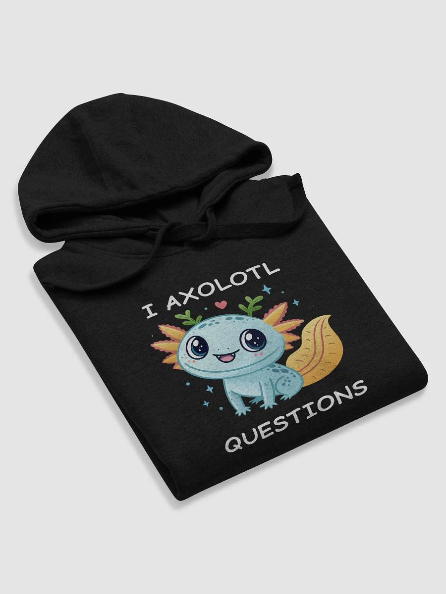 I Axolotl Questions Love Unisex Hoodie product image (31)