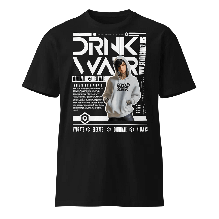 DRNK WATR: Futuristic Visionary Tee product image (2)