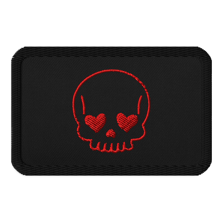 Lovey Skull Patch | Skeleton Merch product image (1)