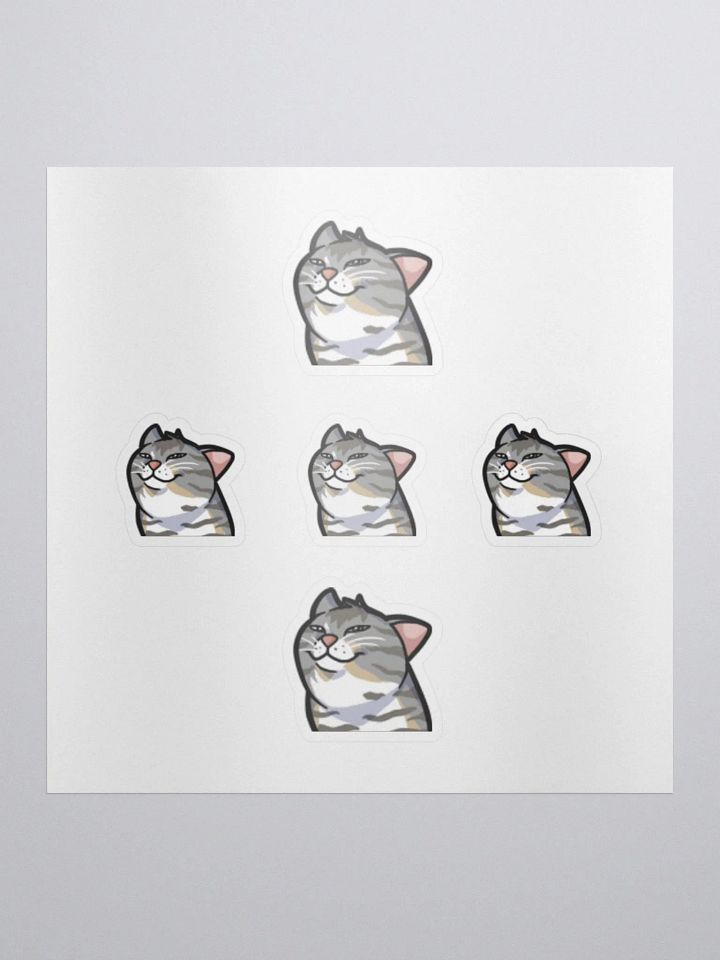 Smug Cat Sticker Sheet product image (1)