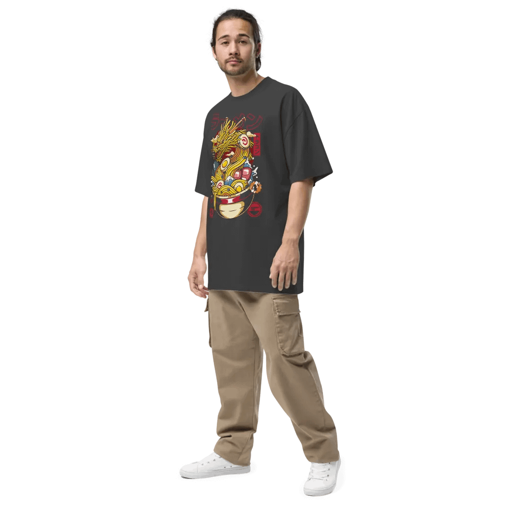 Great Ramen Dragon Japanese - Oversized Tee product image (6)