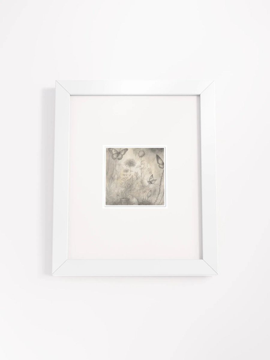 The Secret Garden Sketchbook Artprint Framed product image (1)