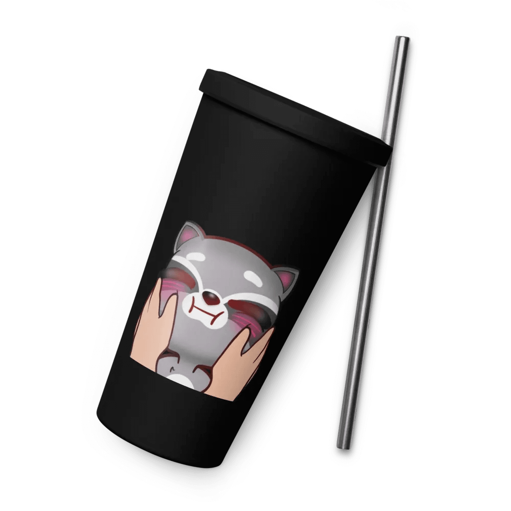 Cute Raccoon Insulated Tumbler product image (9)