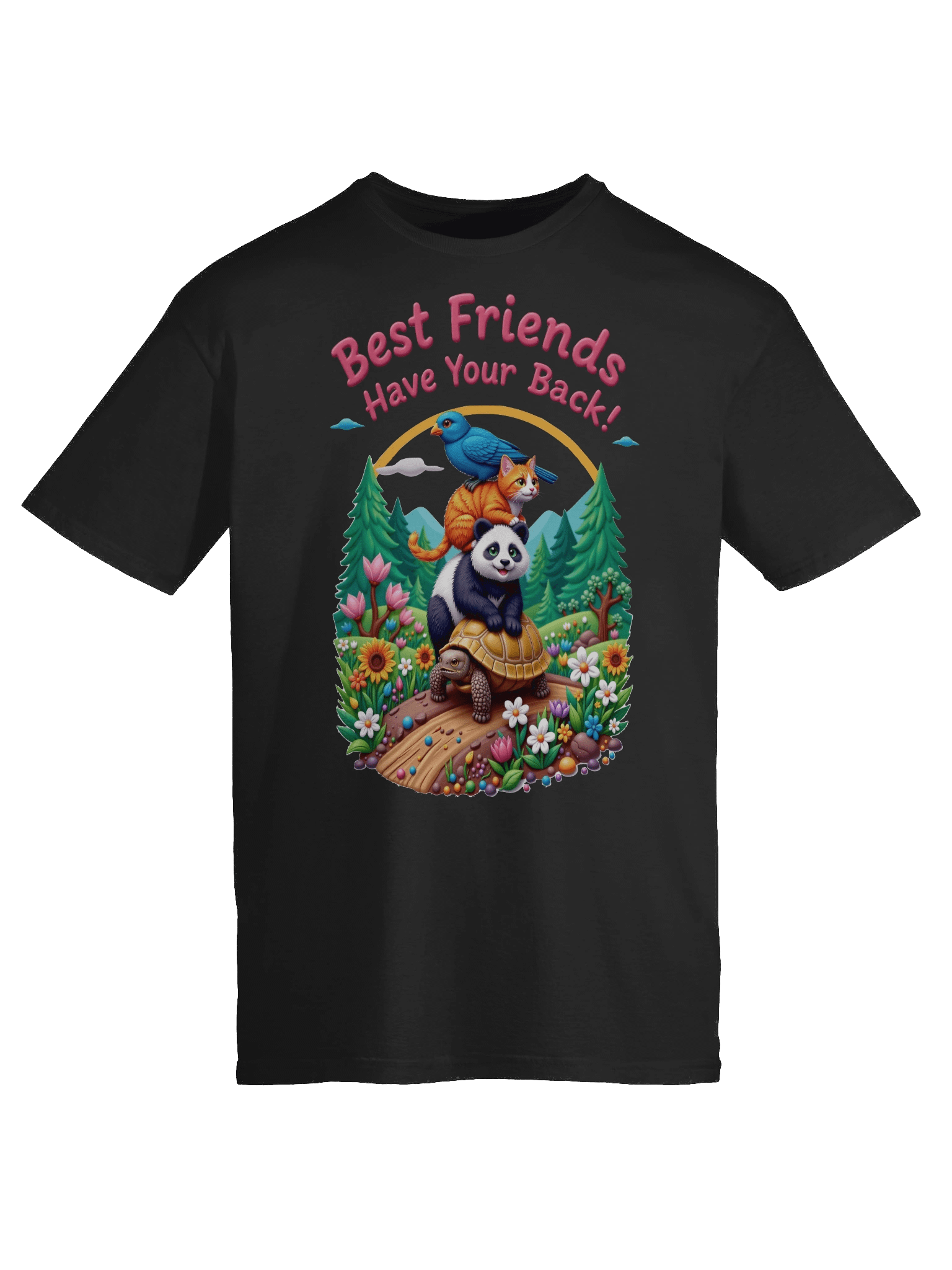 Best Friends Stack Unisex T-Shirt product image (81)