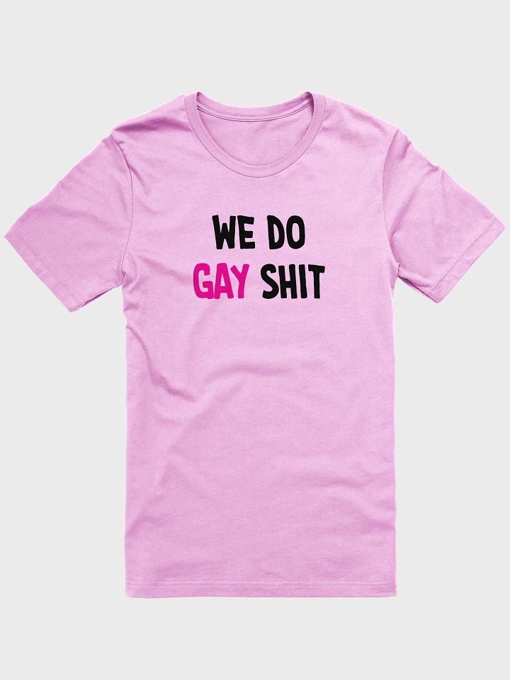 WE DO GAY SHIT - TEE product image (1)