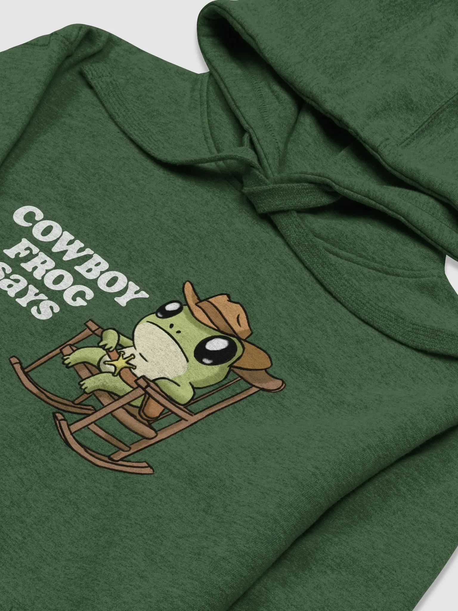 Cowboy Frog - Tumbleweeds Hoodie product image (4)