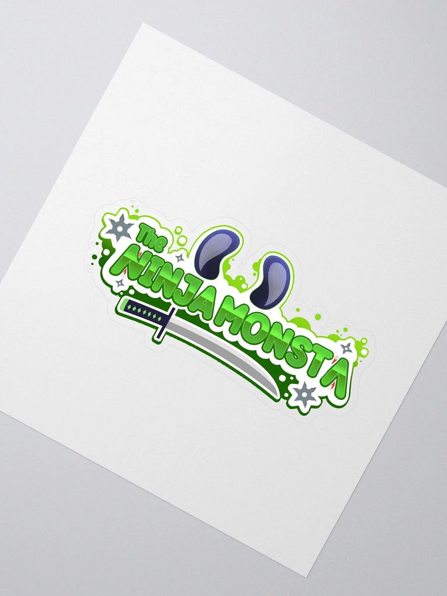 Neon Green Logo Sticker product image (2)