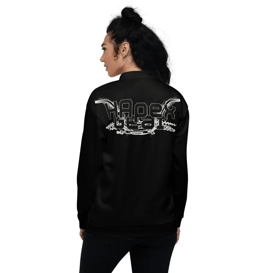 Bomber Jacket - Black - Black HApex Gear Black Logo product image (7)