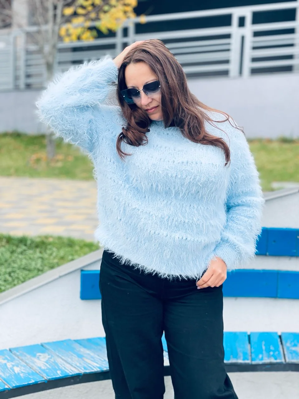 Схема вязания Свитер «Айра» — легкость, которую можно надеть /цифровая загрузка/скачать в формате pdf. Язык: Русский Украинский product image (5)