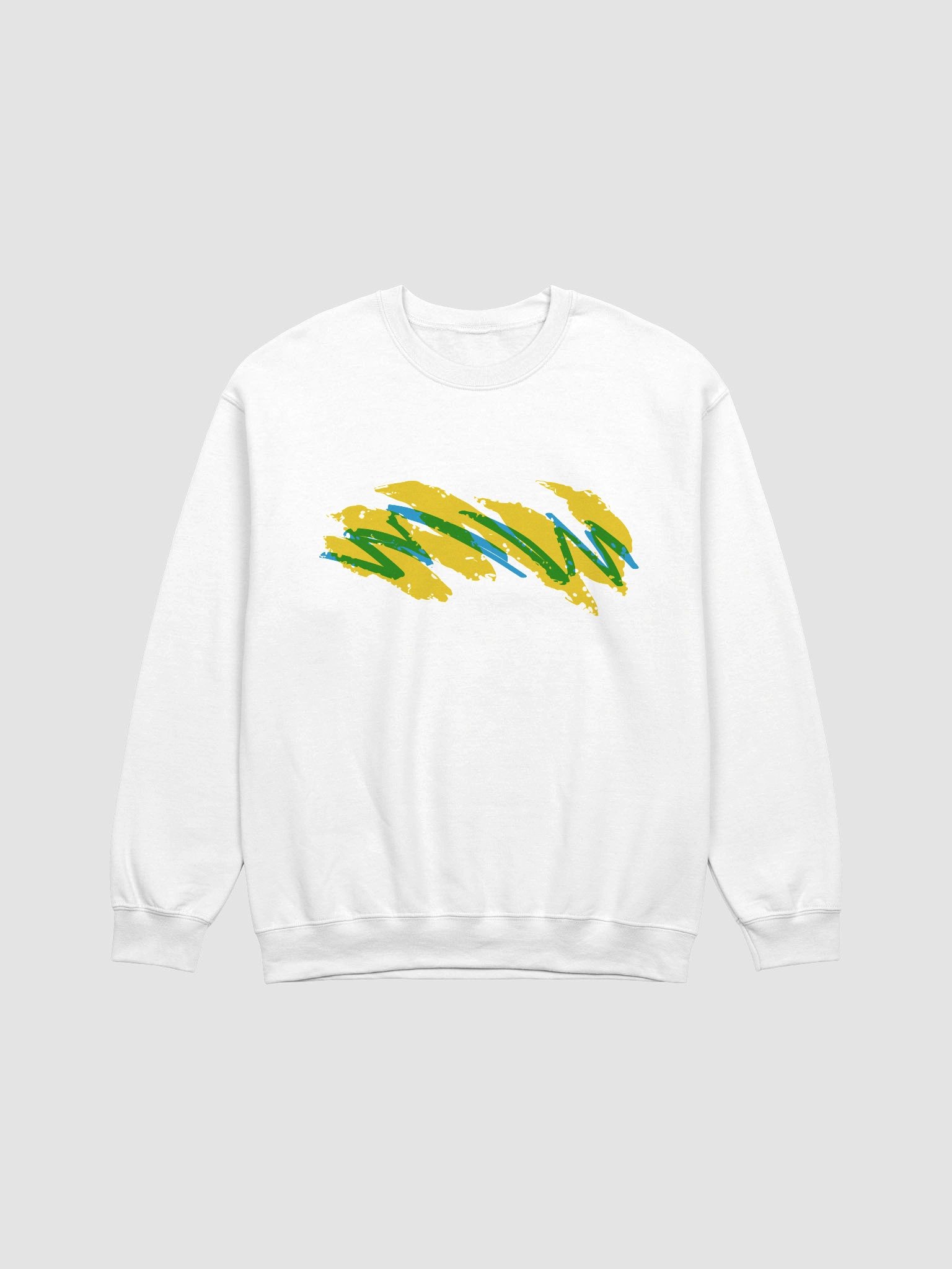 Jazz-ified Brushstrokes Crewneck Sweatshirt product image (2)