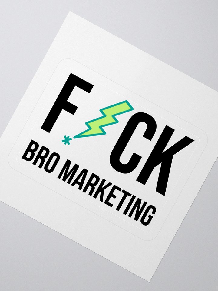 F*ck Bro Marketing Sticker product image (2)
