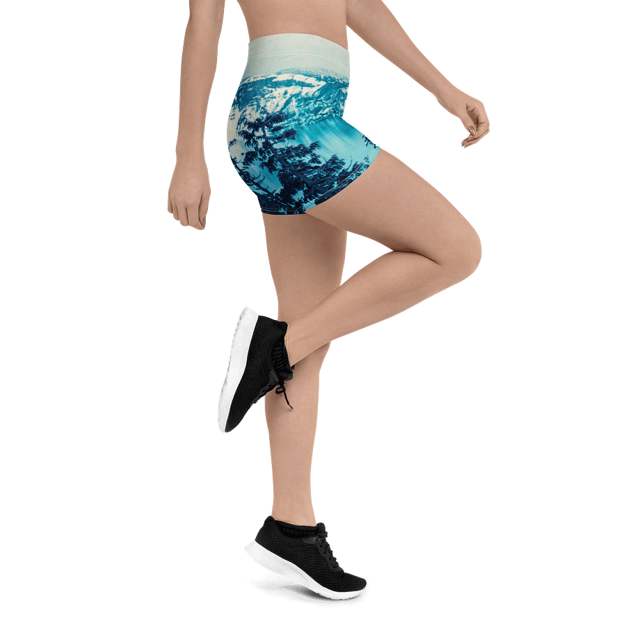 Crater Lake Lomography Biker Shorts product image (4)