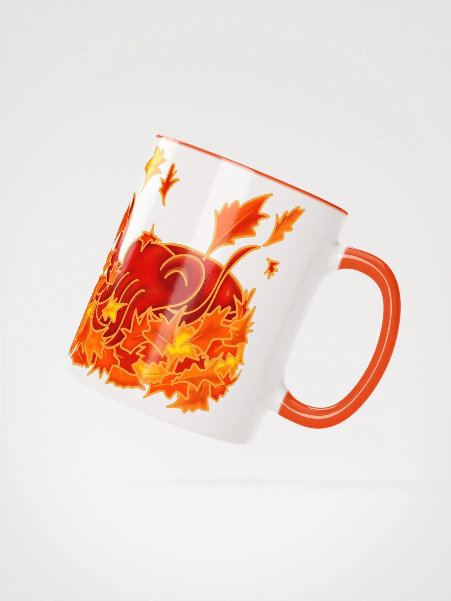 Leafpile Cuttle double sided- color mug product image (32)